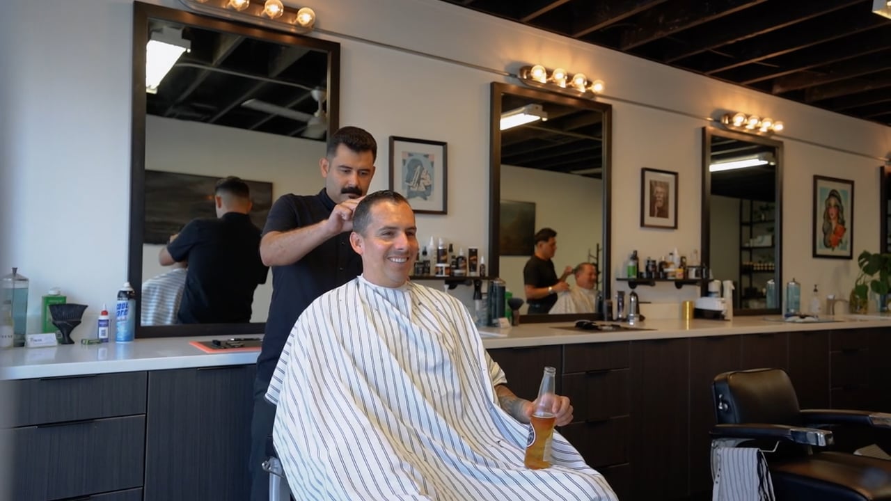 Video tour of City Love Naples Barbershop
